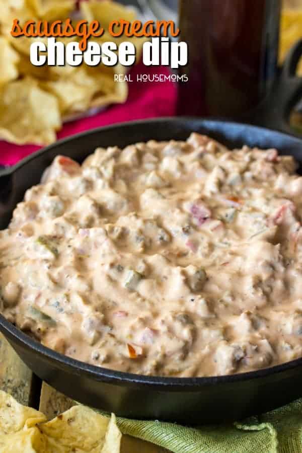 sausage and cream cheese dip